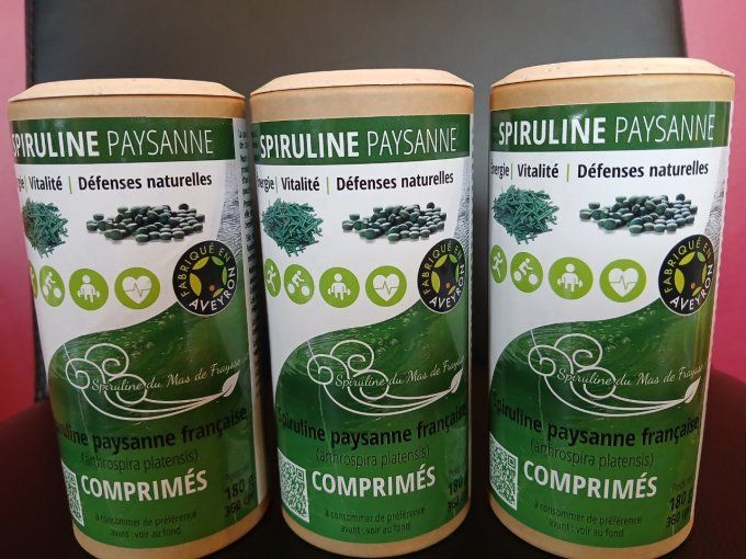 3 boites de comprimés (total 540g)